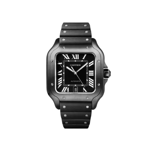 Santos de Cartier Large ADLC Black CRWSSA0039