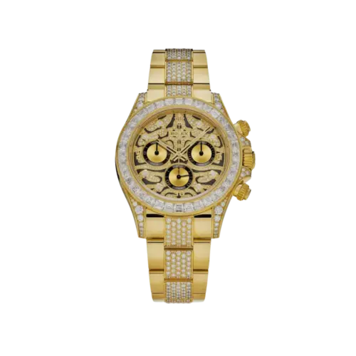 Rolex Daytona “Eye of the Tiger” Ref. 116598TBR – Yellow Gold Synthetic Stone Accents