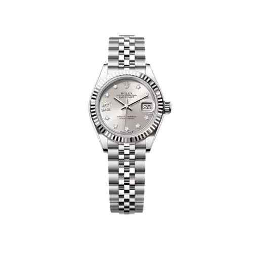 Rolex Lady-Datejust 28 Ref 279384RBR-0007 Oystersteel White Gold