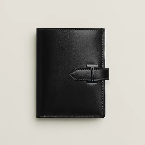 Hermes Bearn Compact Monochrome Wallet