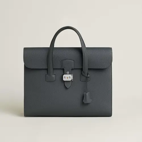 Hermes Sac A Depeches Light 1-36 Briefcase